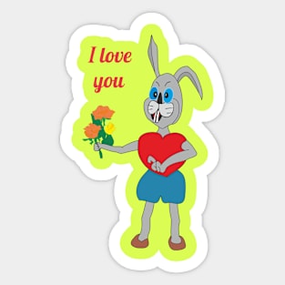 I love you Sticker